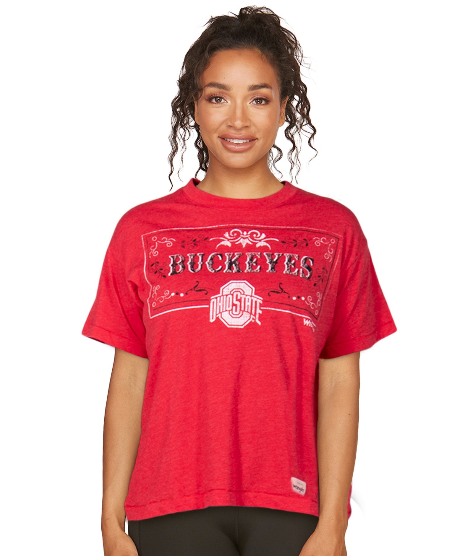 Women's Ohio State Buckeyes Wrangler Riggin Oversized Tee