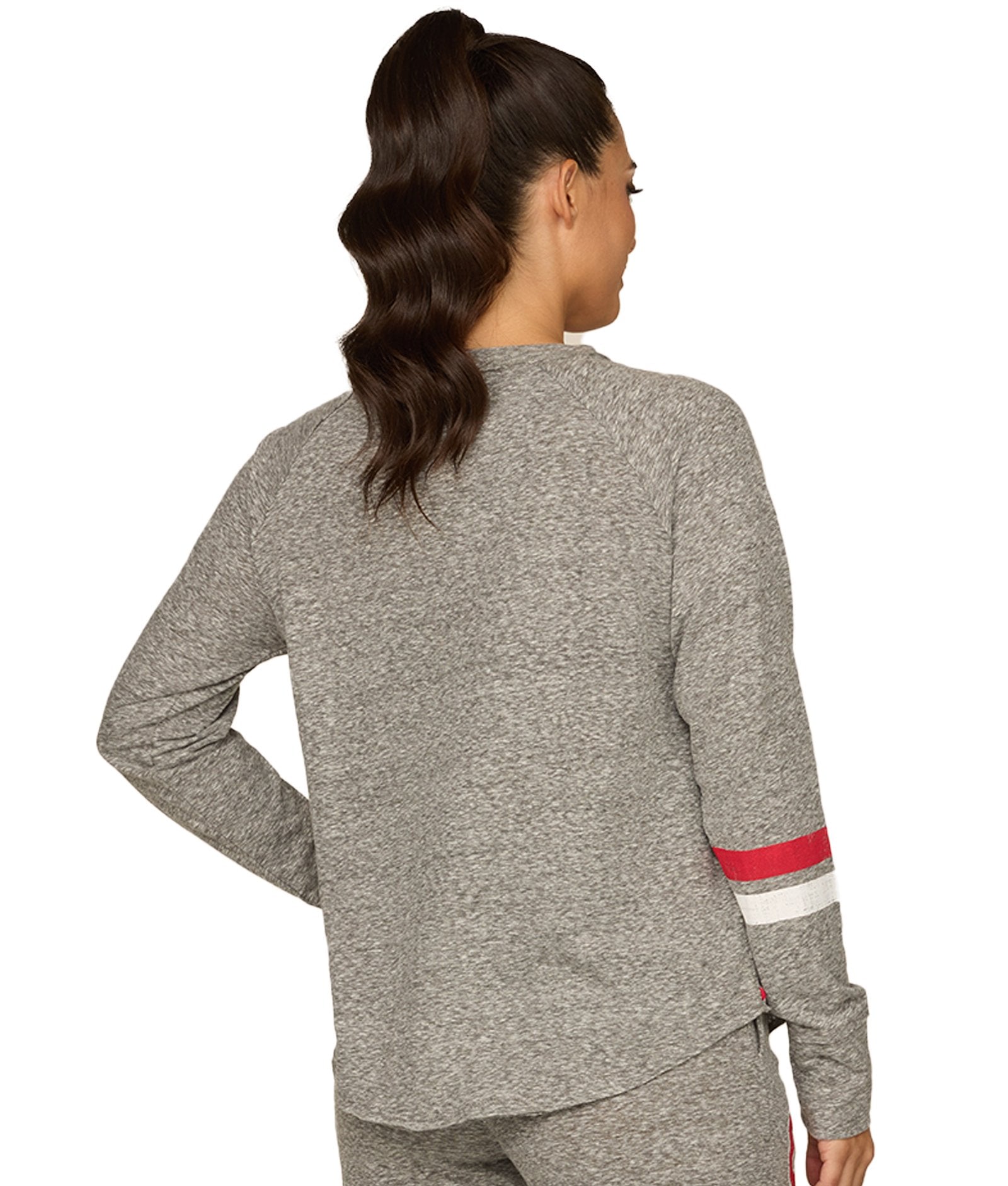 Women's Ohio State Buckeyes Zuzu Oversized Long Sleeve Tee