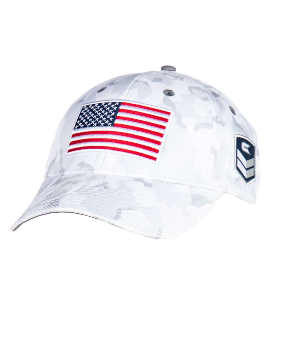 Operation Hat Trick White Out Snapback Adjustable Hat