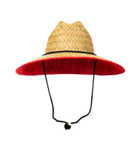 Ozark Red Straw Hat