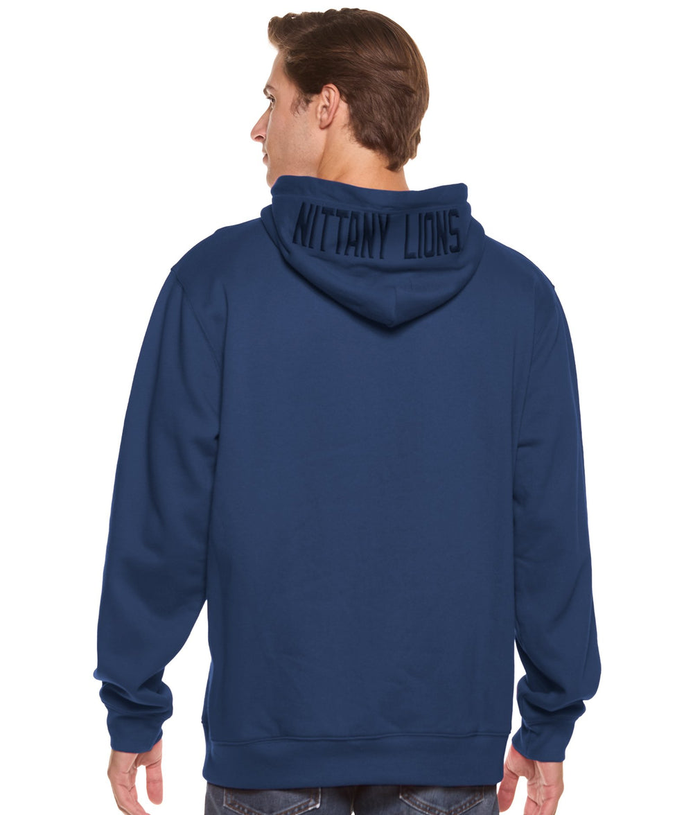 Sweat à capuche à manches longues essentiel Penn State Nittany Lions gris chiné pour homme Sweat à capuche à manches longues essentiel Penn State Nittany Lions gris chiné pour homme