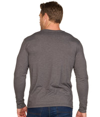 Men's Charcoal Playbook Long Sleeve Tee