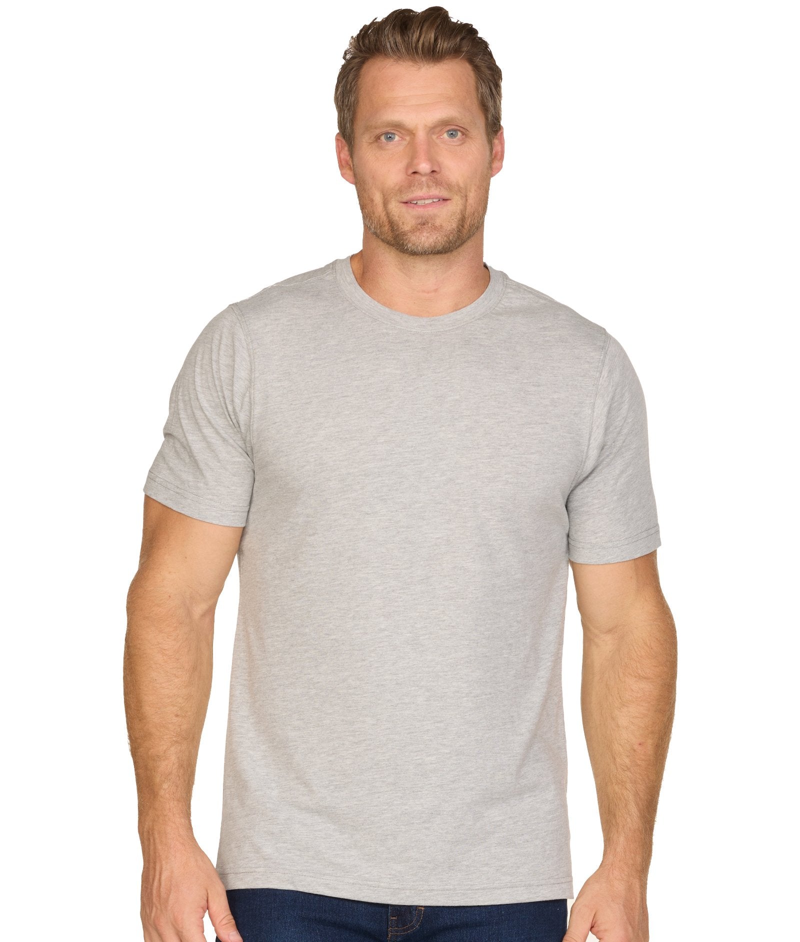 Men's Heather Grey Playbook Short Sleeve Tee