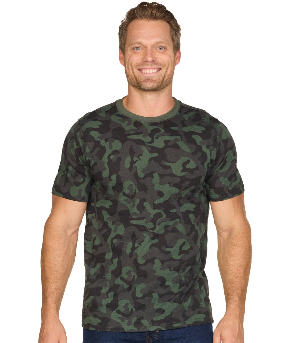 Men's Olive Camo Playbook Short Sleeve Tee