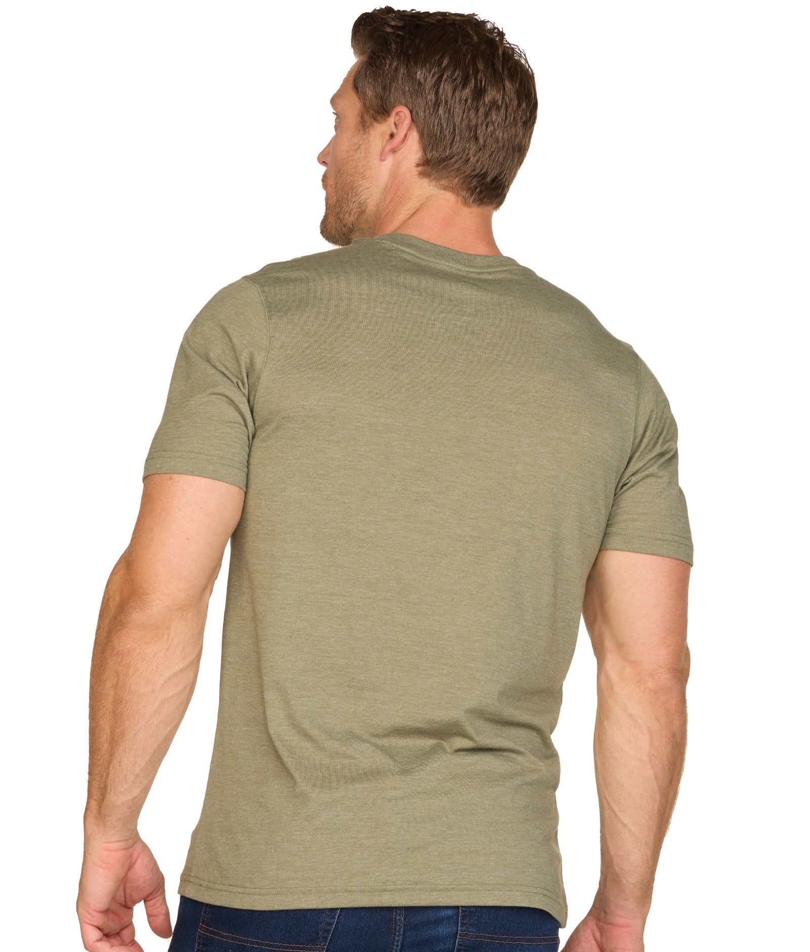 Men's Olive Playbook Short Sleeve Tee