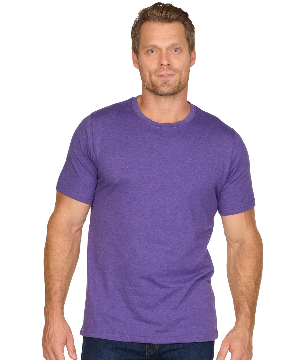 Men's Purple Playbook Short Sleeve Tee