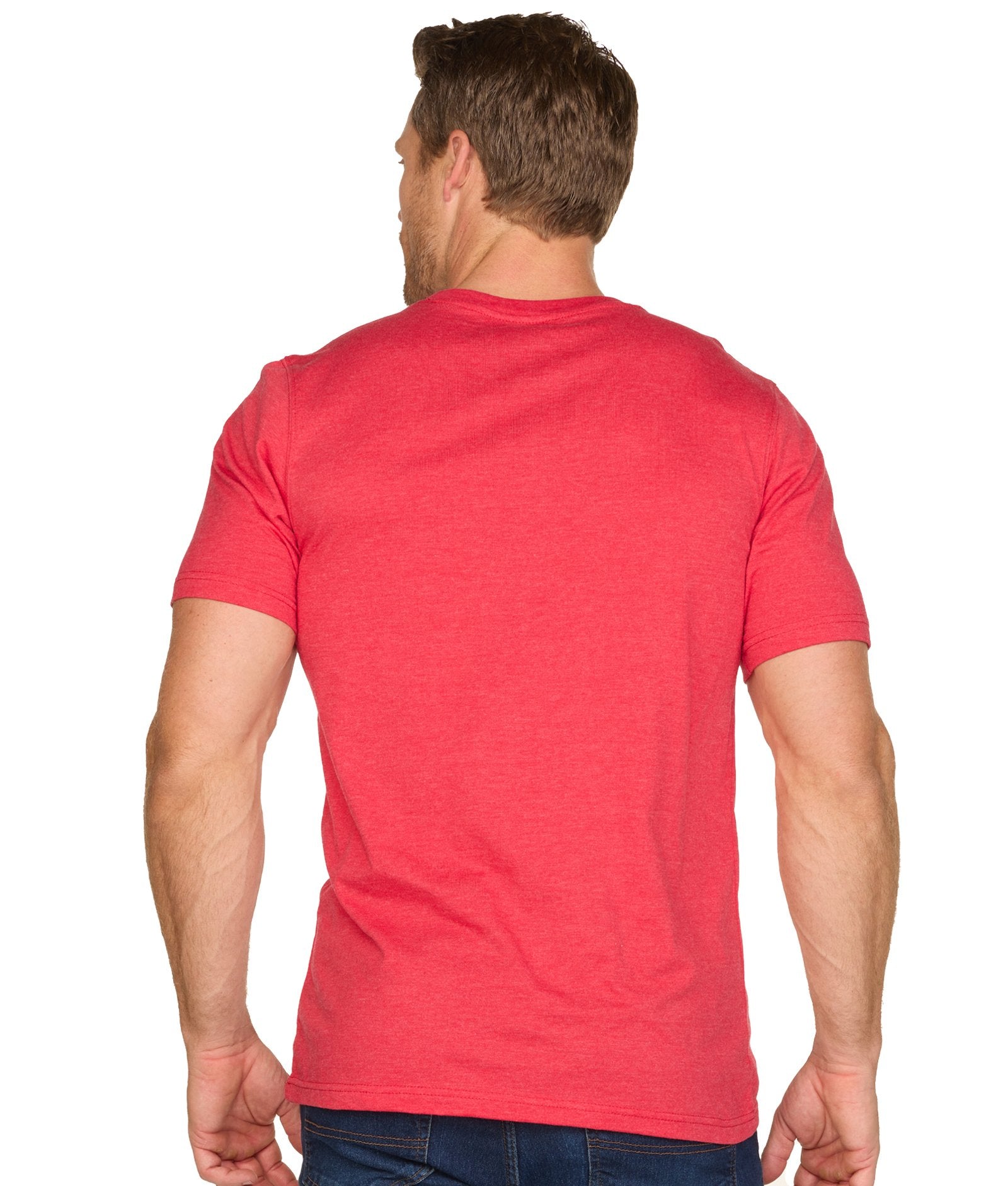 Men's Red Playbook Short Sleeve Tee