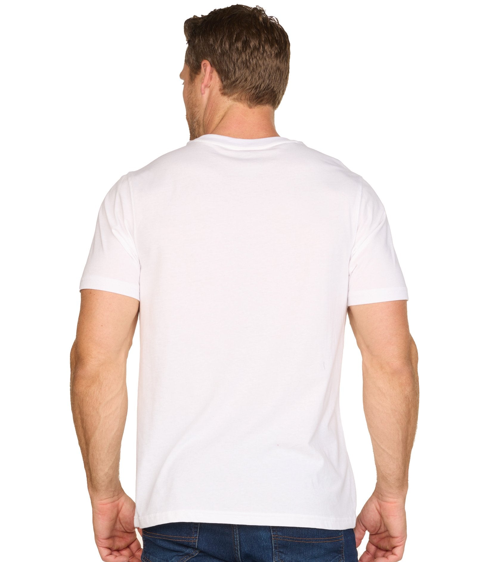 Men's White Playbook Short Sleeve Tee