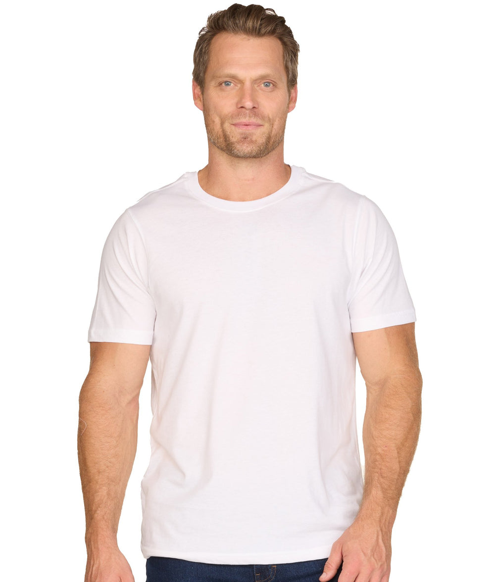 Men's White Playbook Short Sleeve Tee