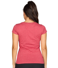 Women's Cardinal Playbook Short Sleeve V-Neck Tee