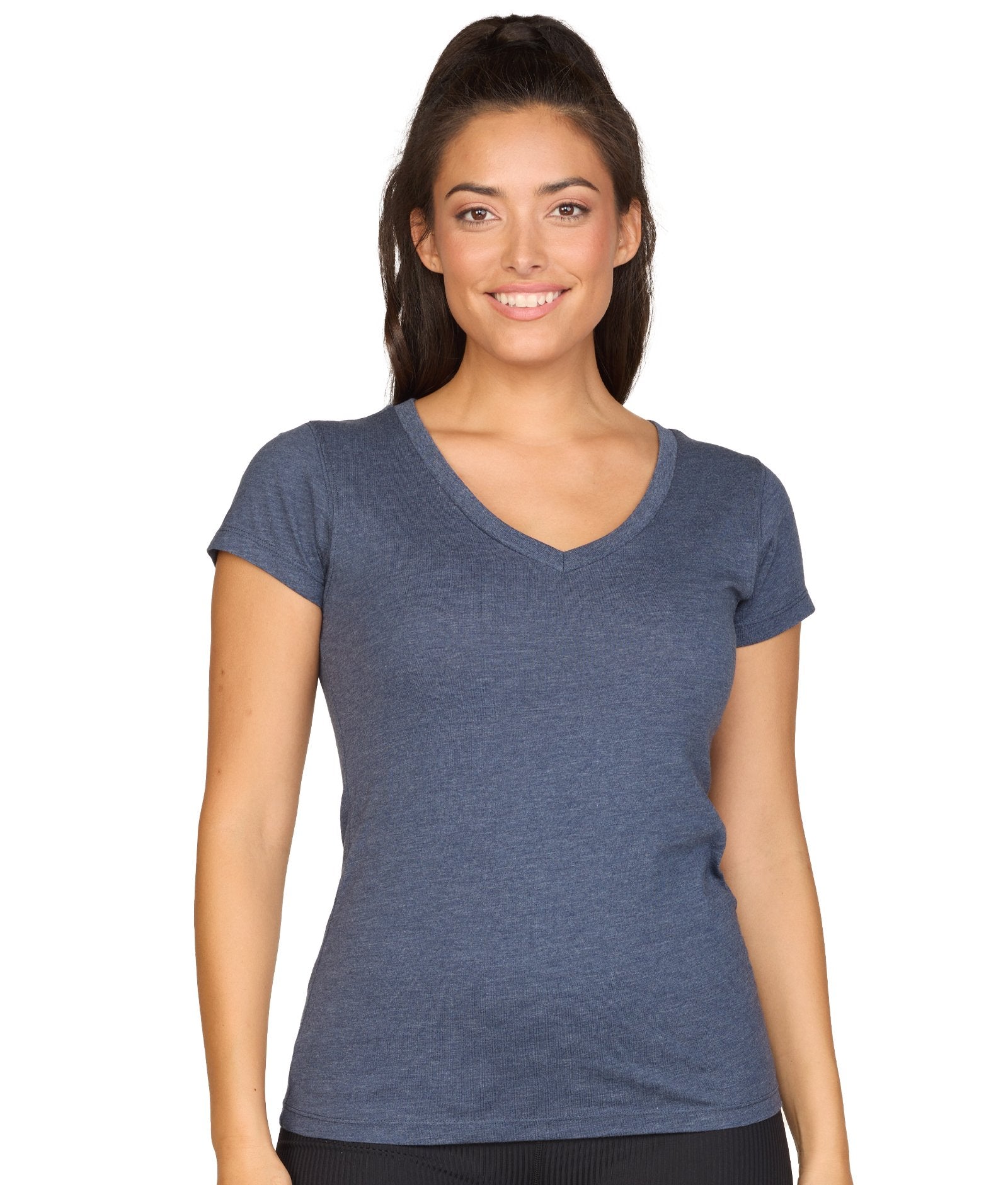 Playbook Short Sleeve V-Neck Tee Navy / M Playbook Short Sleeve V-Neck Tee Navy / M