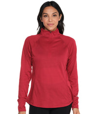 Women's Cardinal Quinn Quarter Zip Windshirt