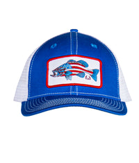 Buy Colosseum Outdoors Men's Realtree Fishing Ameribass II Patriotic  Trucker Hat at