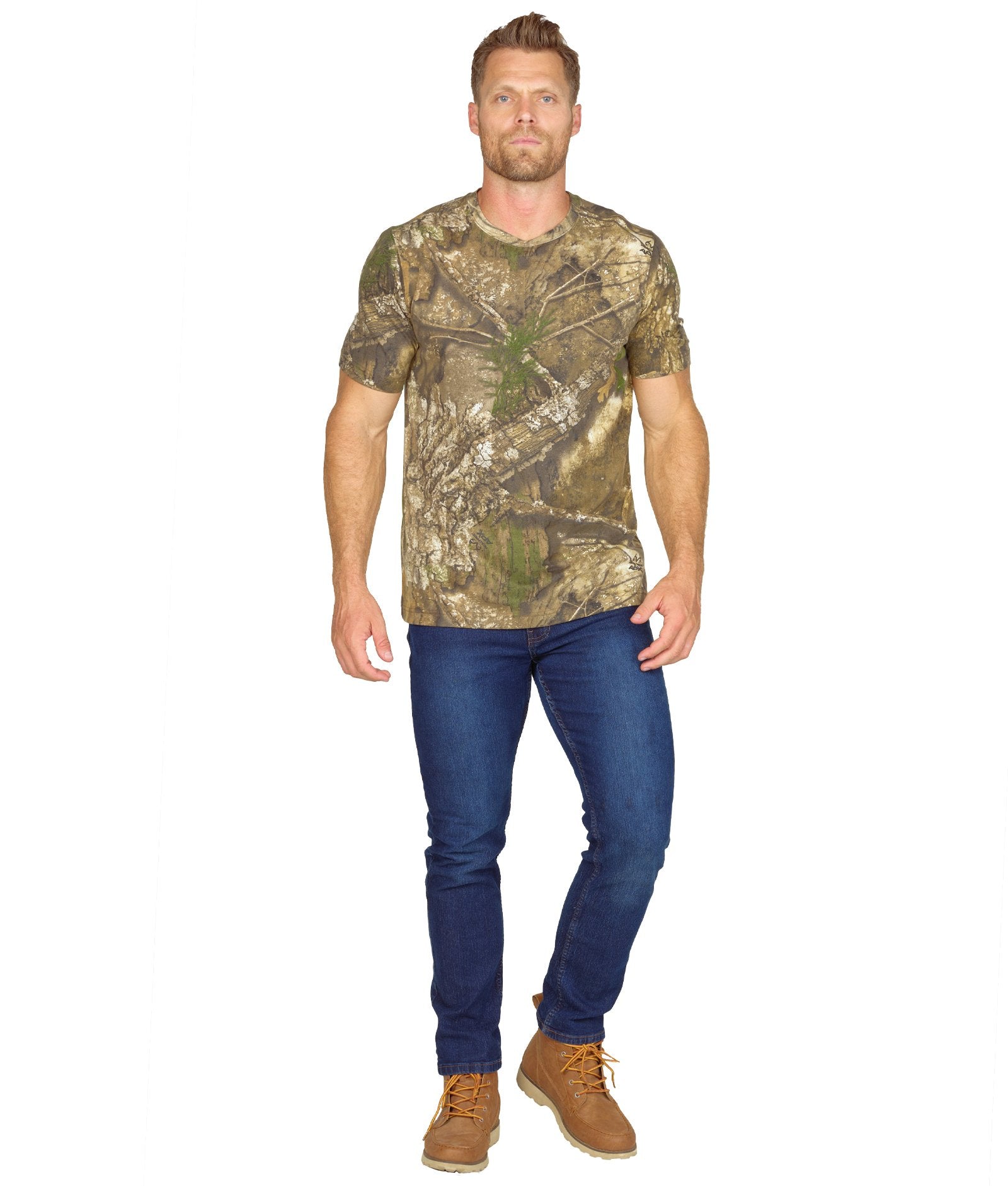 Men's Realtree APX Buckrun Short Sleeve Tee