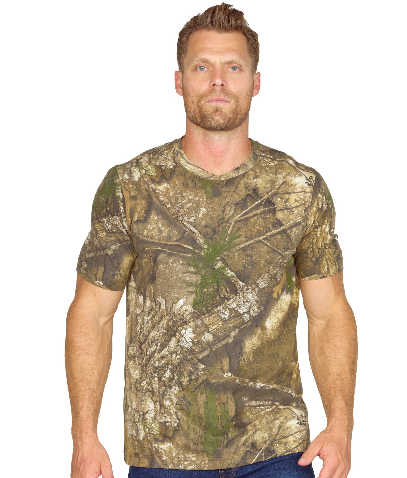 Men's Realtree APX Buckrun Short Sleeve Tee