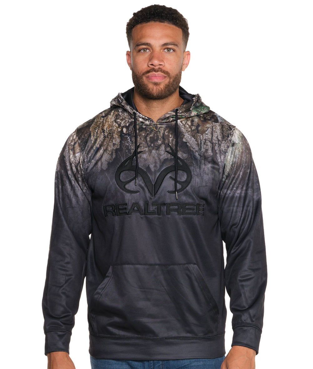 Men's Realtree Black Archer Performance Hoodie