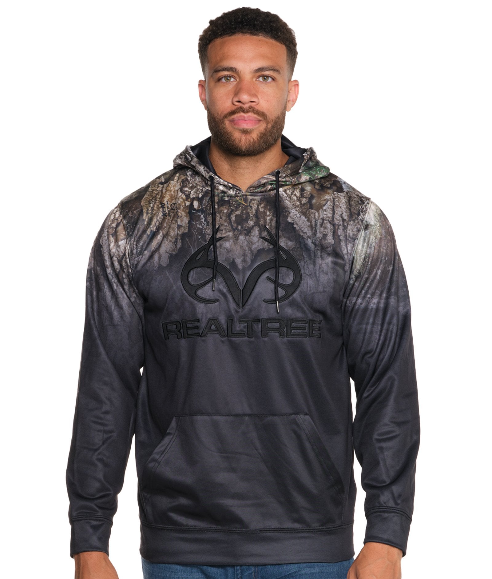 Men's Realtree Black Archer Performance Hoodie