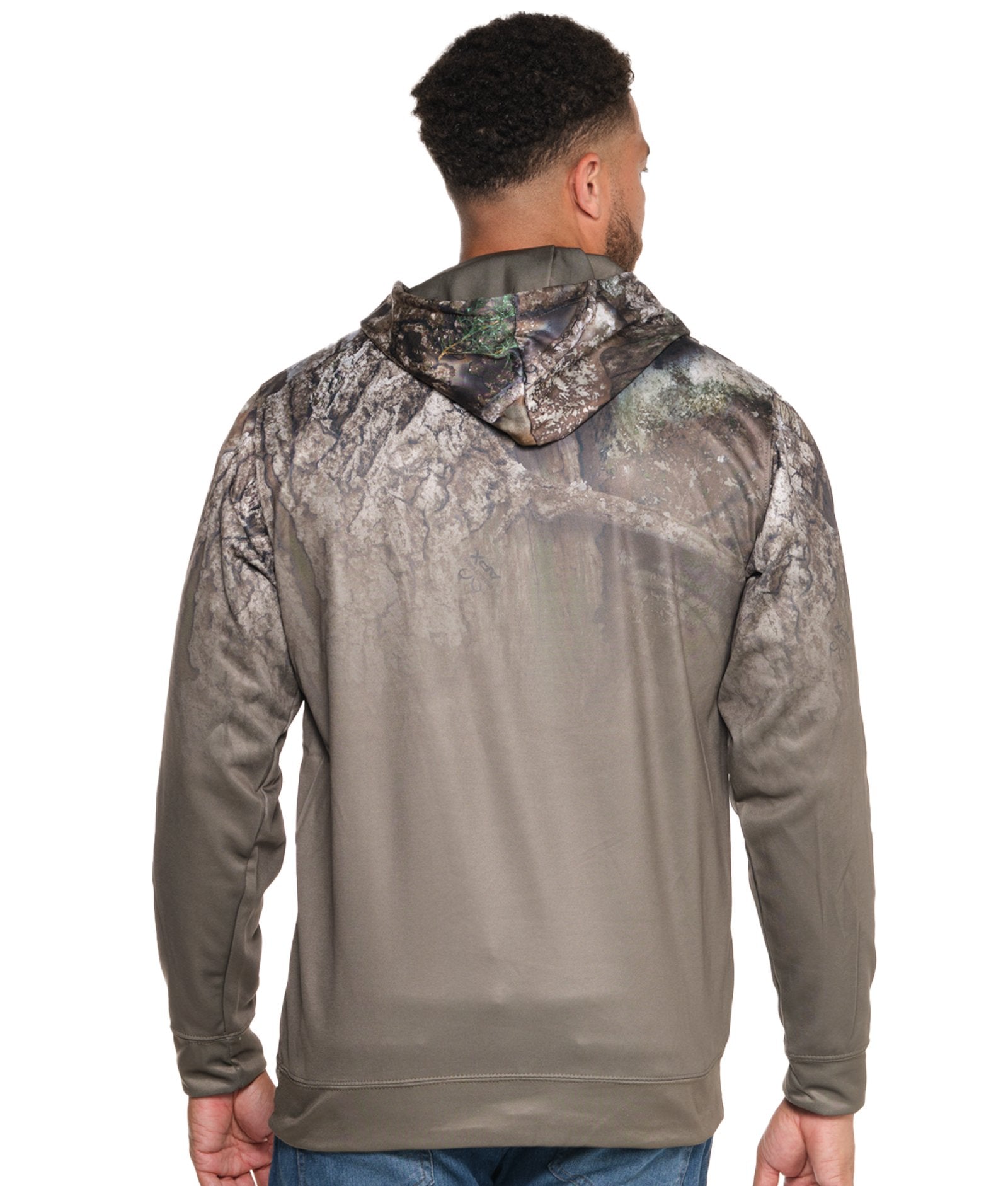Men's Realtree Olive Khaki Archer Performance Hoodie