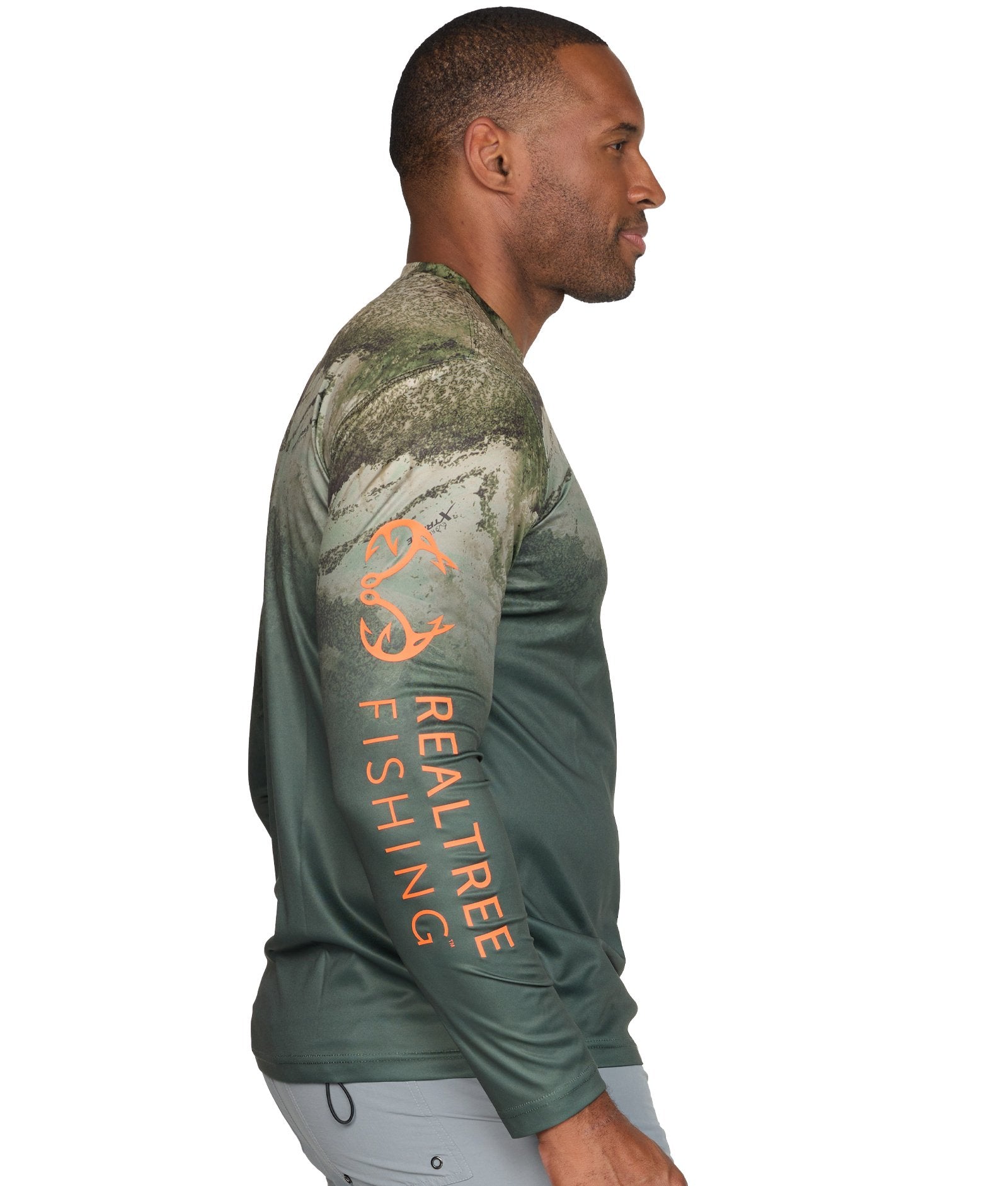 Men's Realtree Xtreme Marsh Cambria Performance Long Sleeve Tee