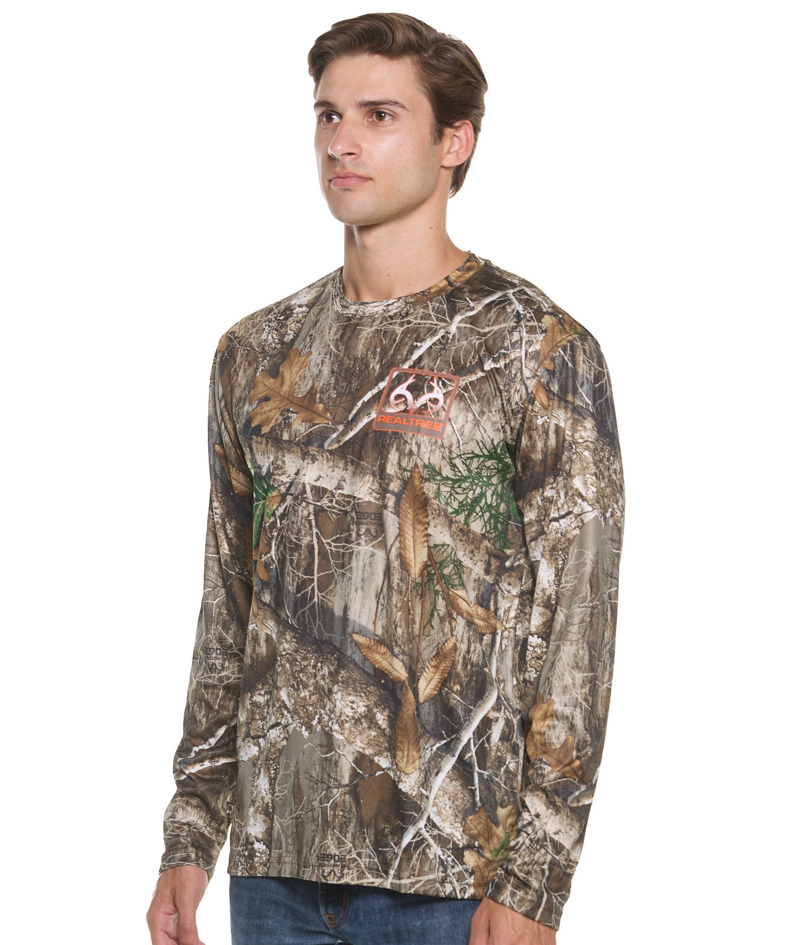 Men's Realtree Edge Jackson Performance Camo Long Sleeve Tee