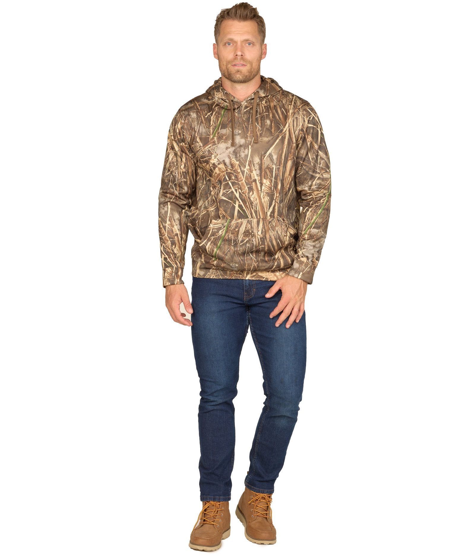 Men's Realtree Max-7 Essential Performance Pullover Hoodie