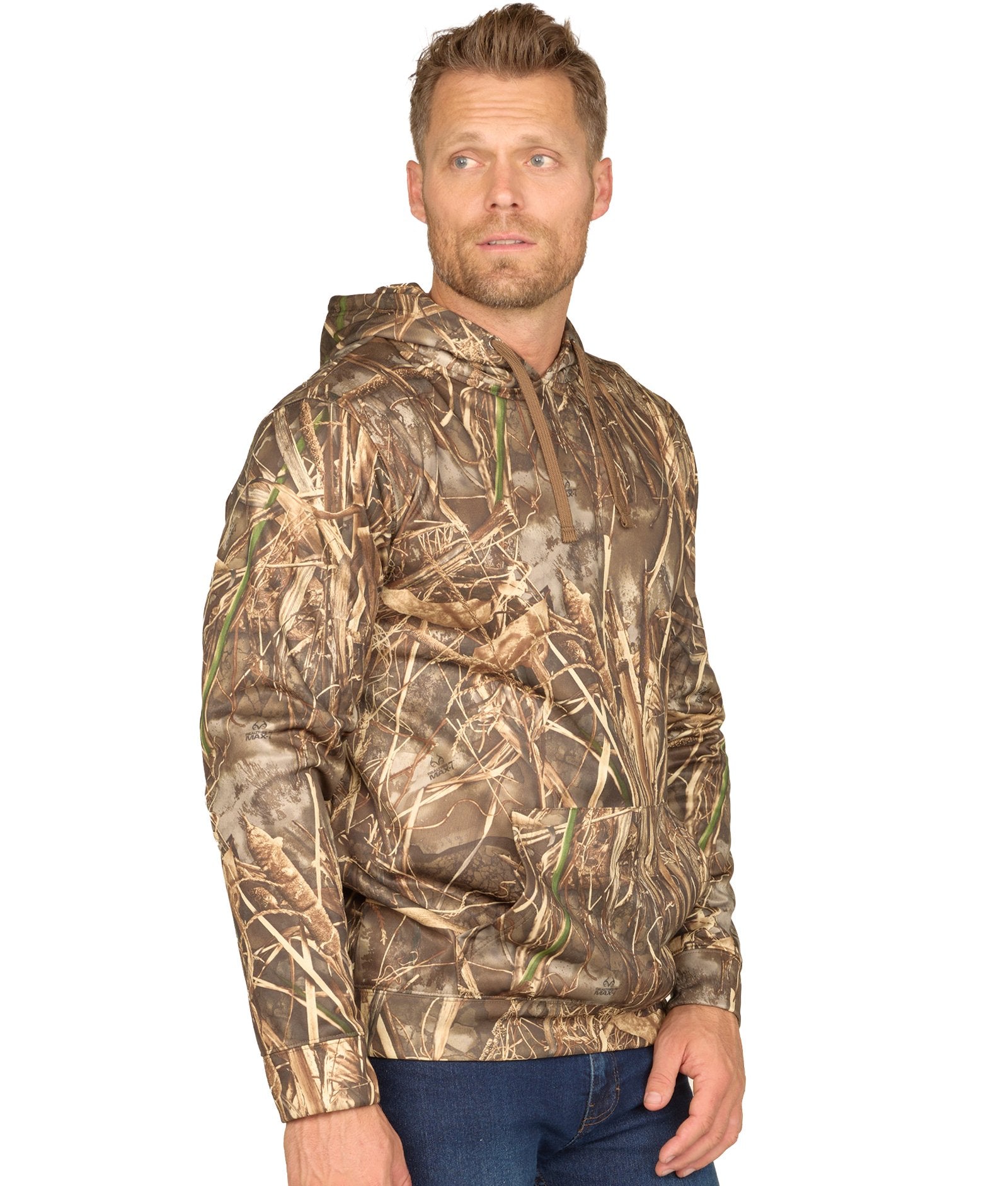 Men's Realtree Max-7 Essential Performance Pullover Hoodie