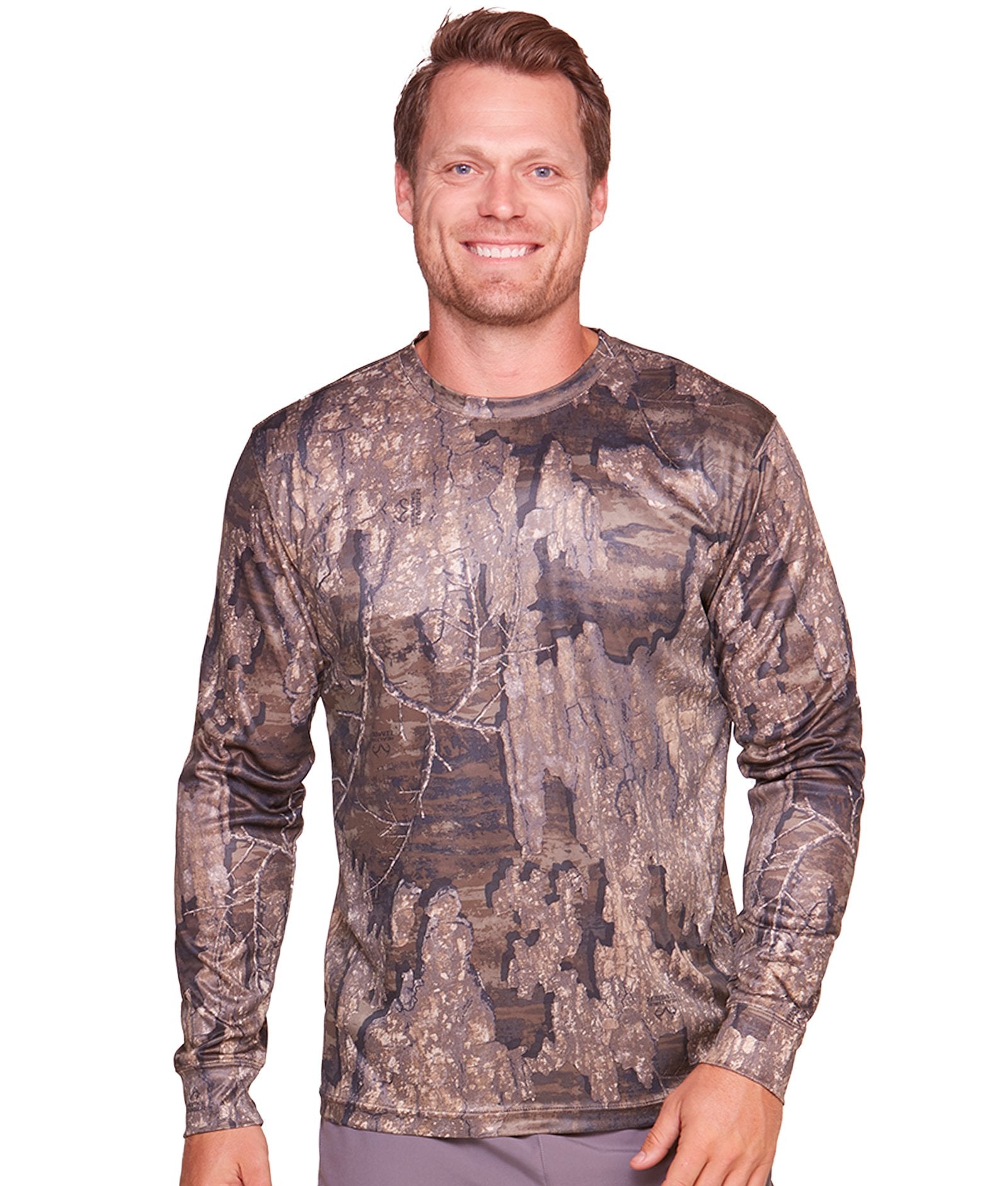 Men's Realtree Timber Essential Performance Long Sleeve Tee