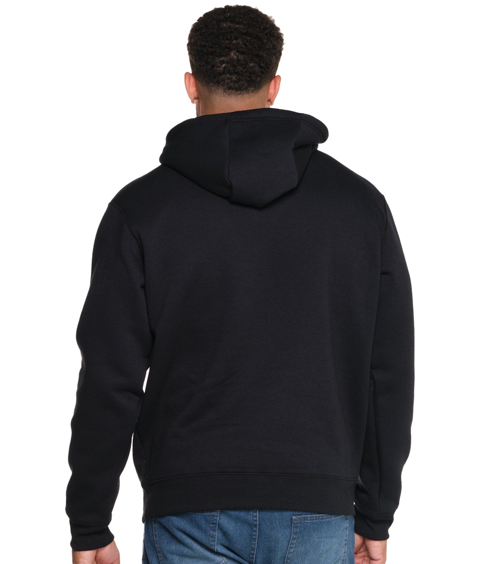 Men's Realtree Black Tundra Heavyweight Fleece Hoodie