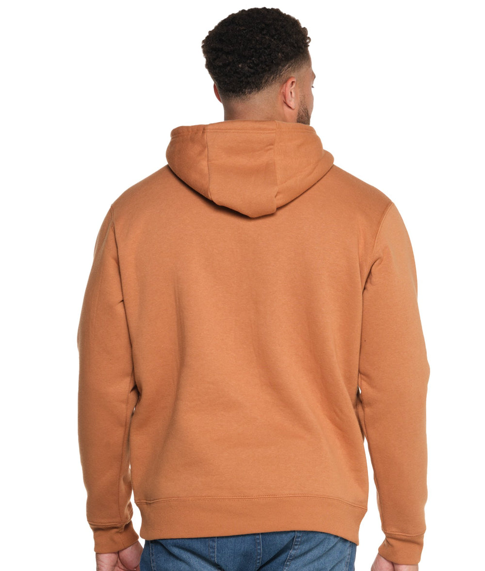 Men's Realtree Honey Tundra Heavyweight Fleece Hoodie