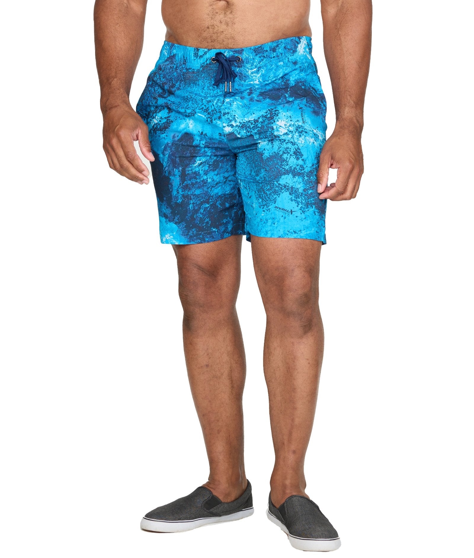 Men's Realtree Xtreme Dark Blue Amphibious Swim Trunk