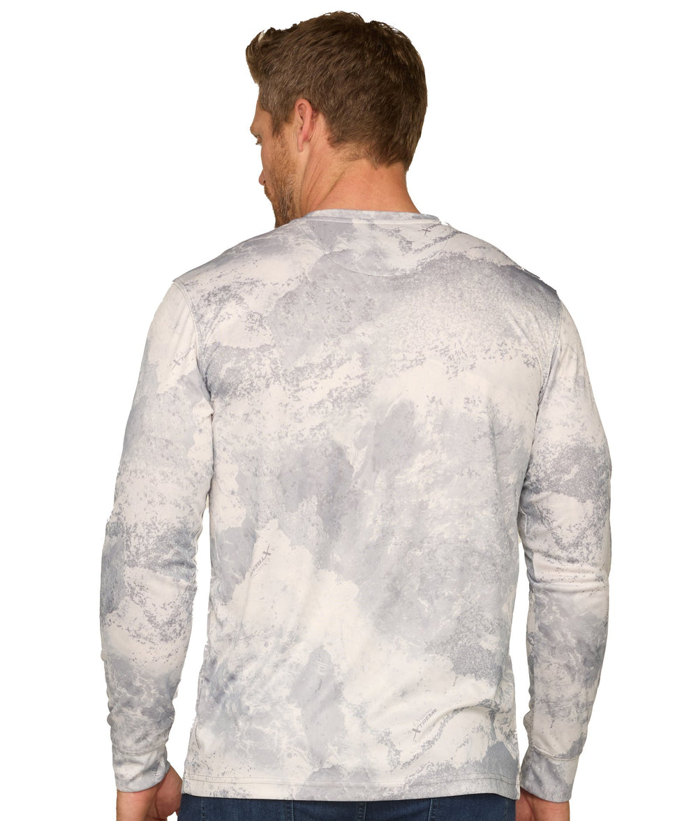 Men's Realtree Xtreme Marble Essential Performance Long Sleeve Tee