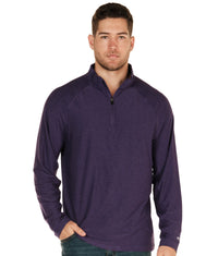 Men's Purple Rockwell Quarter Zip