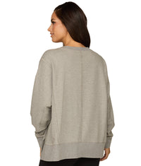 Women's Heather Grey Rosie Oversized Pullover