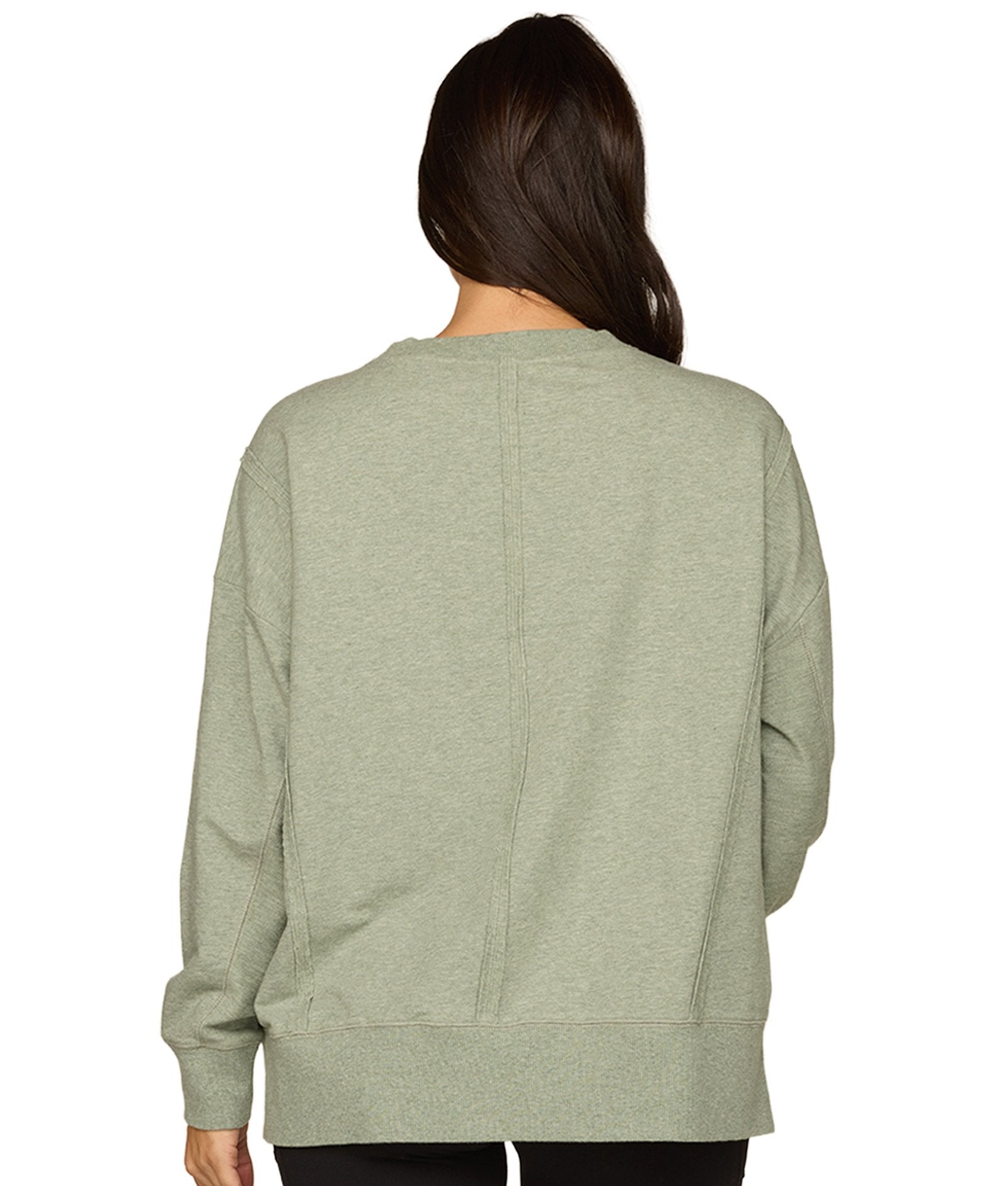 Women's Iceberg Green Rosie Oversized Pullover
