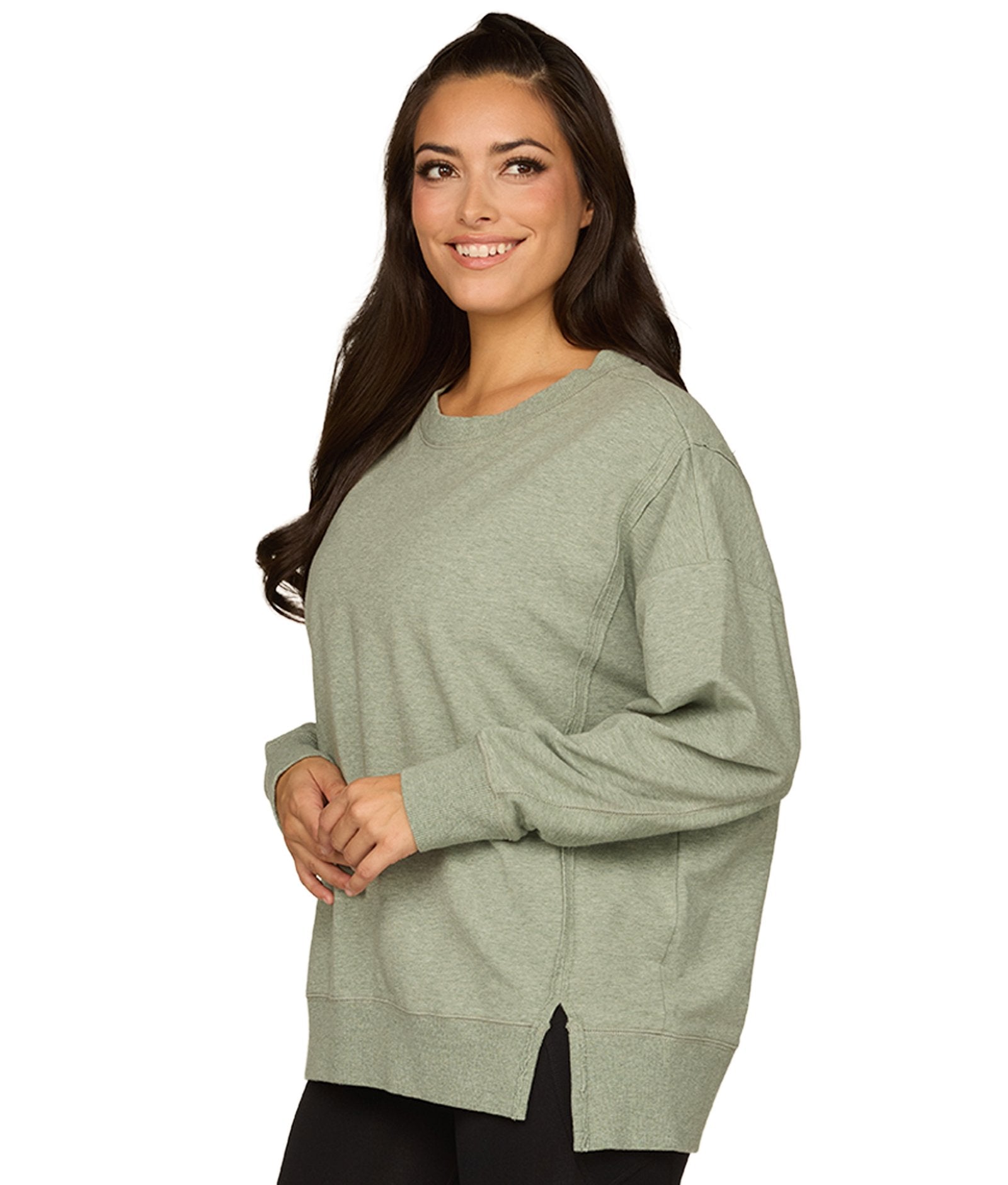 Women's Iceberg Green Rosie Oversized Pullover