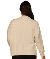 Women's Oatmeal Rosie Oversized Pullover