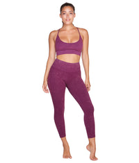 Women's Black Cherry Rowan Seamless Strappy Bra