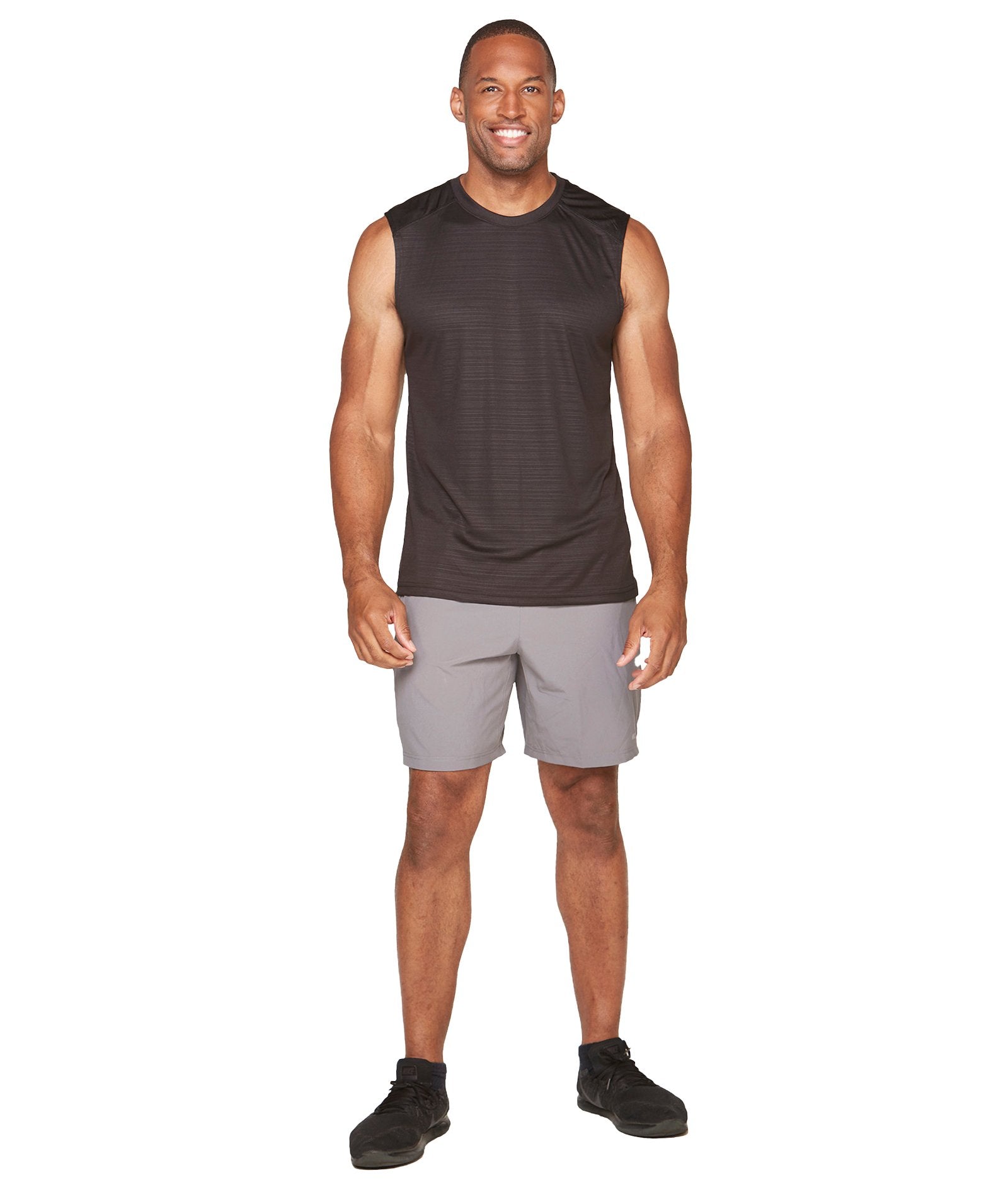 Men's Black Rufus Sleeveless Tee