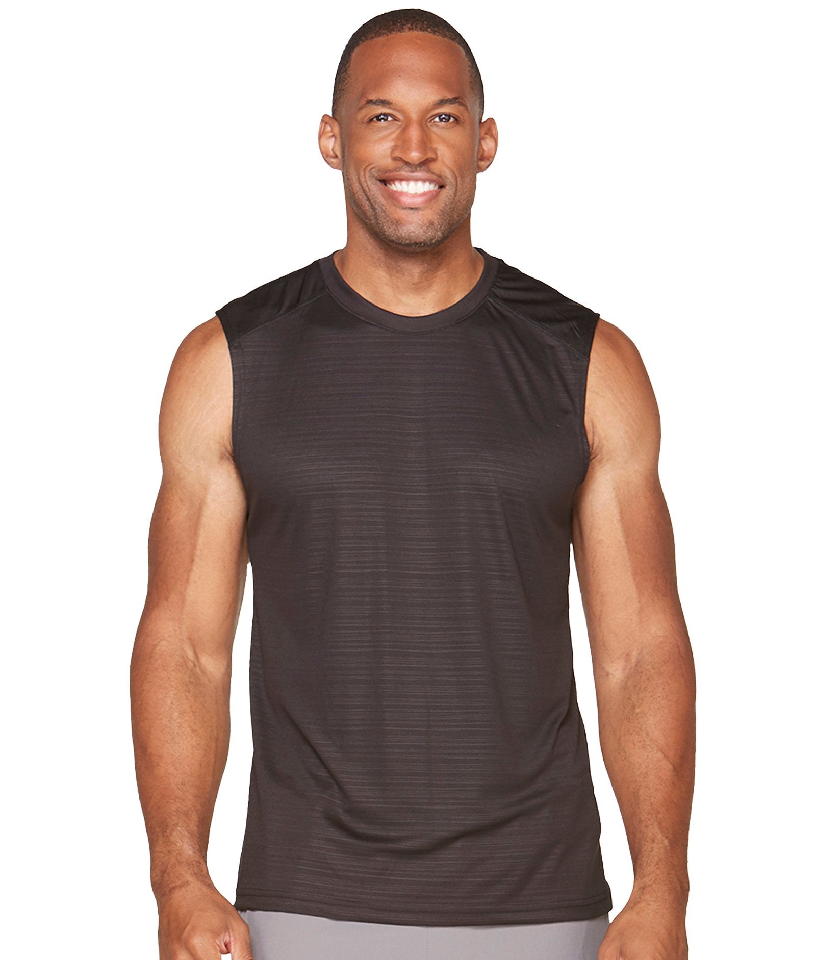 Men's Black Rufus Sleeveless Tee