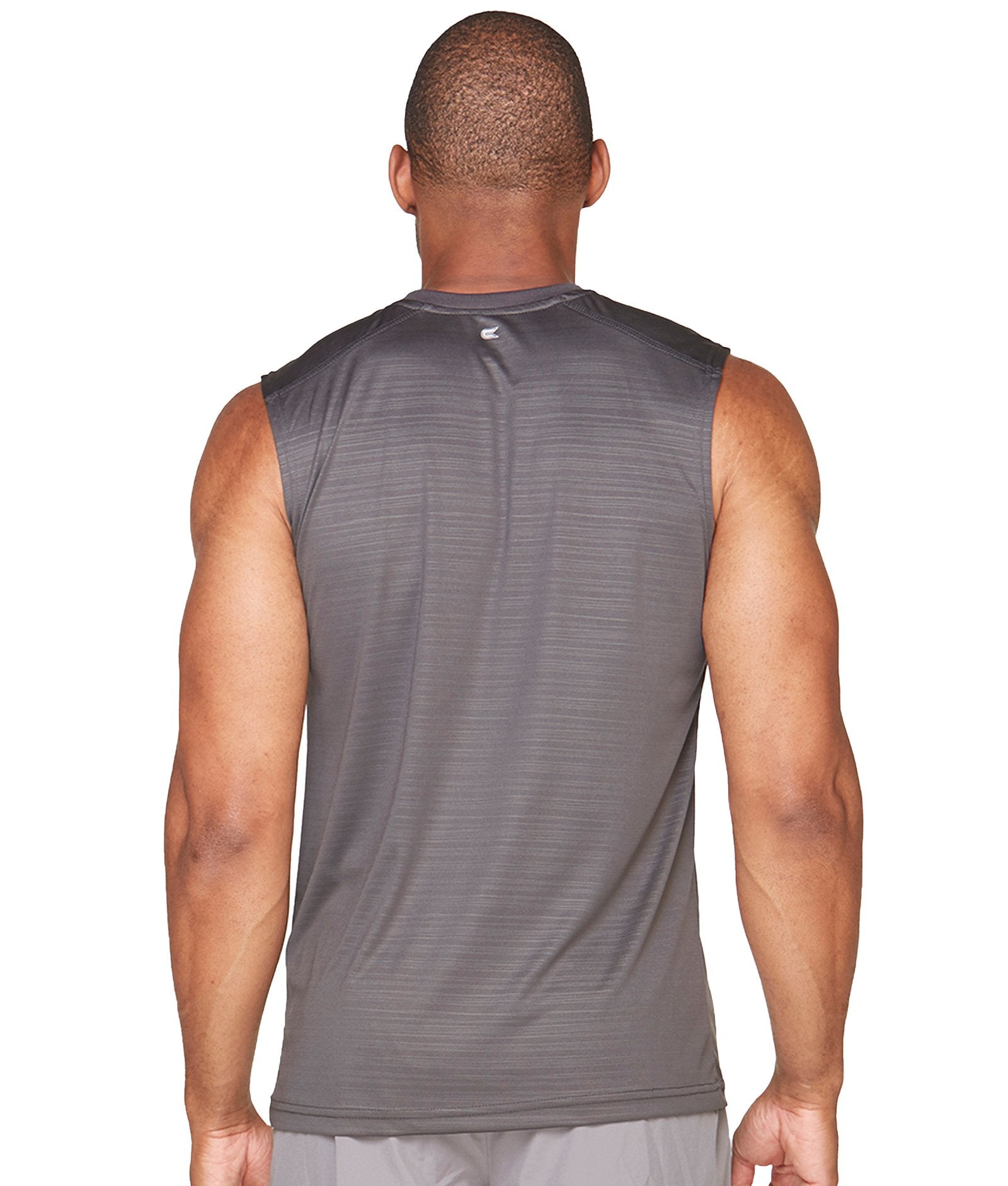 Men's Charcoal Rufus Sleeveless Tee