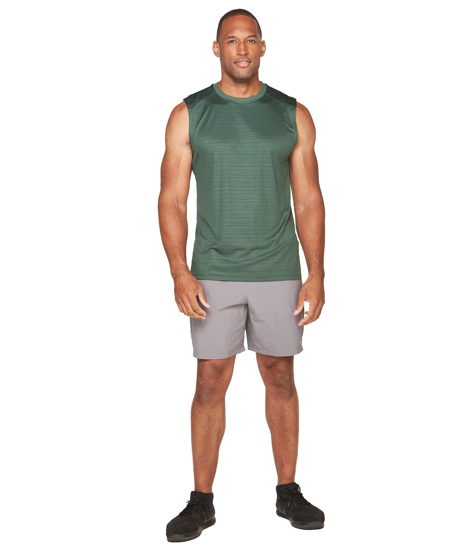 Men's Forest Green Rufus Sleeveless Tee