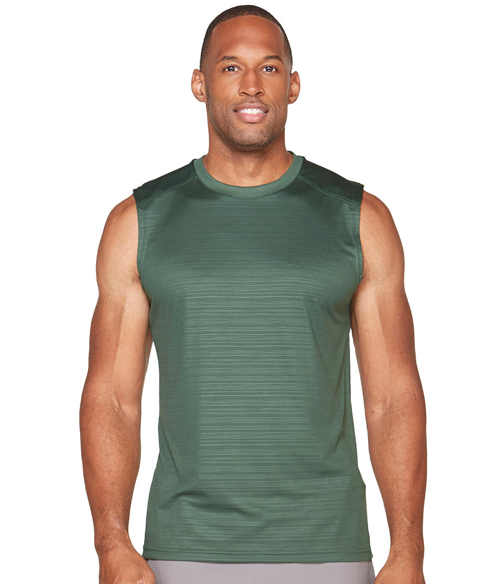 Men's Forest Green Rufus Sleeveless Tee