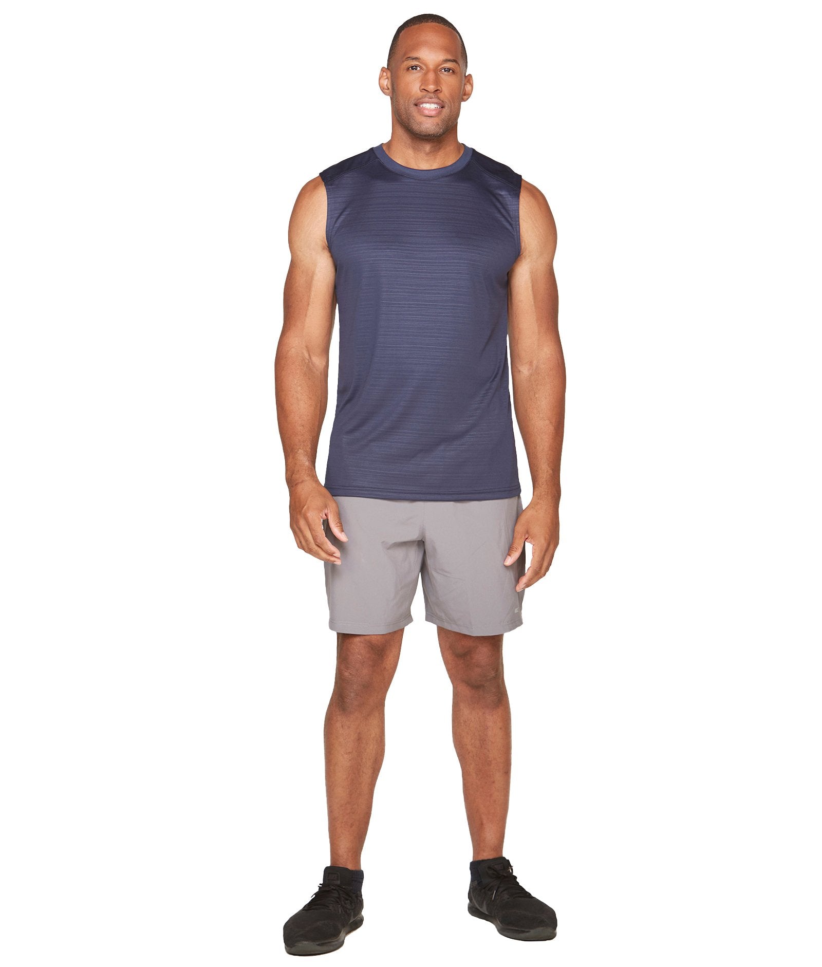 Men's Navy Rufus Sleeveless Tee