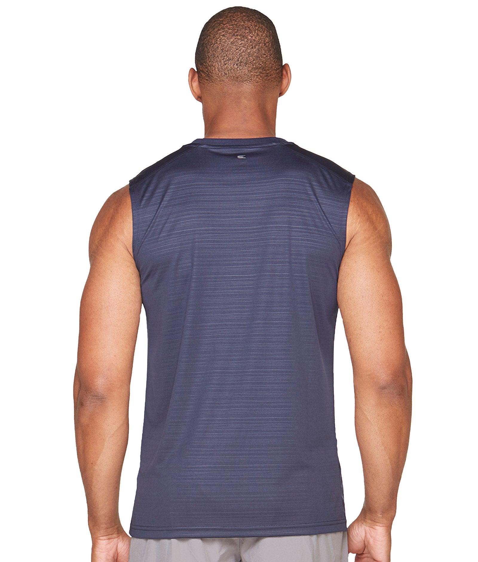 Men's Navy Rufus Sleeveless Tee