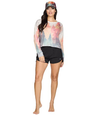 Women's Forest Scenic Sublimated Long Sleeve Tee