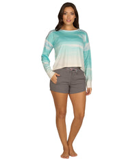 Women's Ocean Scenic Sublimated Long Sleeve Tee