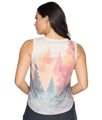 Women's Forest Scenic Sublimated Tank