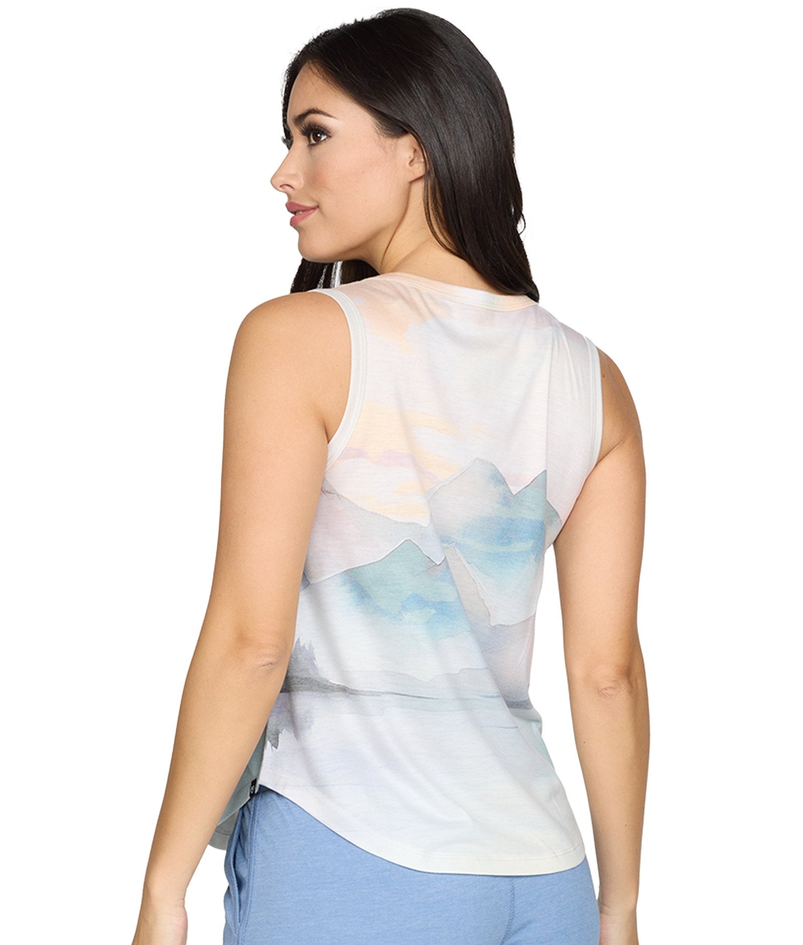 Women's Mountains Scenic Sublimated Tank