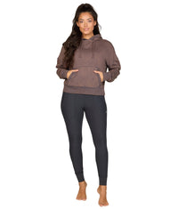 Women's Mocha Seraphina Washed Hoodie
