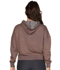 Women's Mocha Seraphina Washed Hoodie